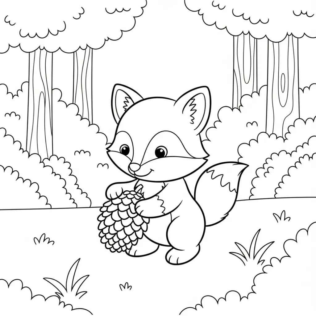 Zorro 1 para colorear y dibujos