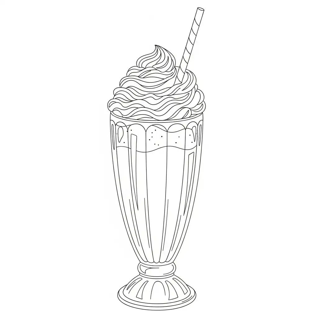 Comida Chatarra de niño para colorear para imprimir