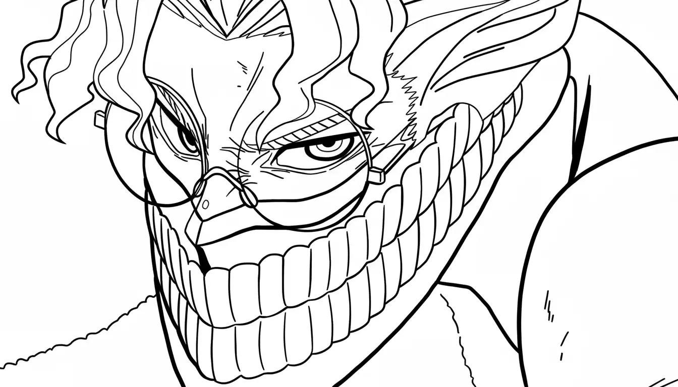 Dandadan para dibujar e imprimir