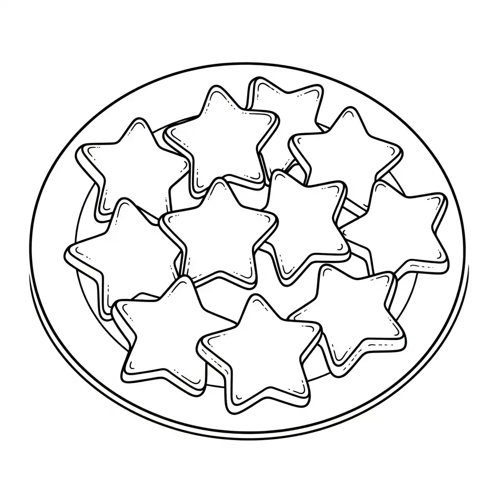 Estrella para colorear para imprimir a4