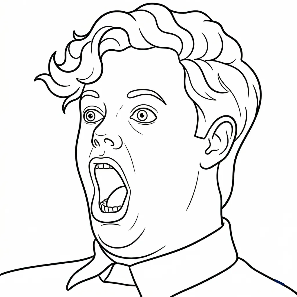 Meme 16 para dibujar en línea