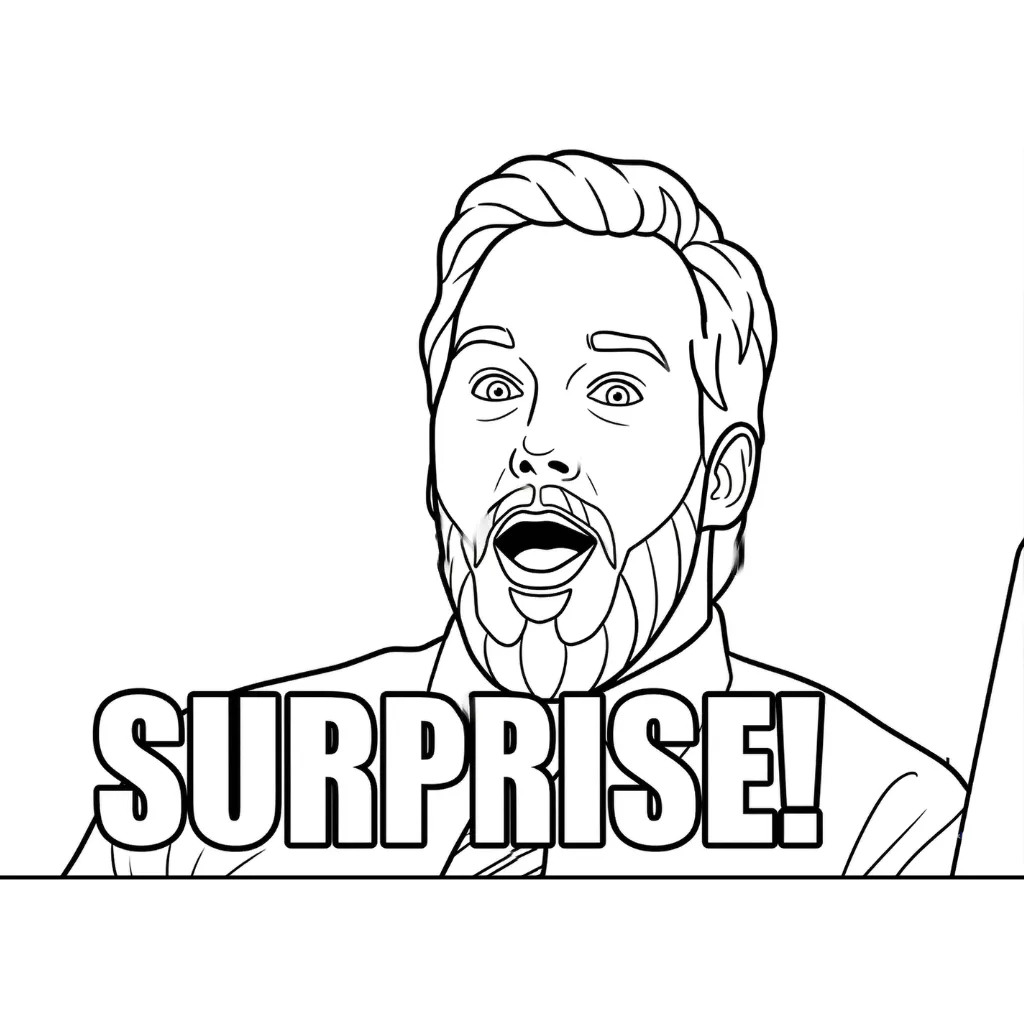 imprimir Meme 2 para colorear para niño