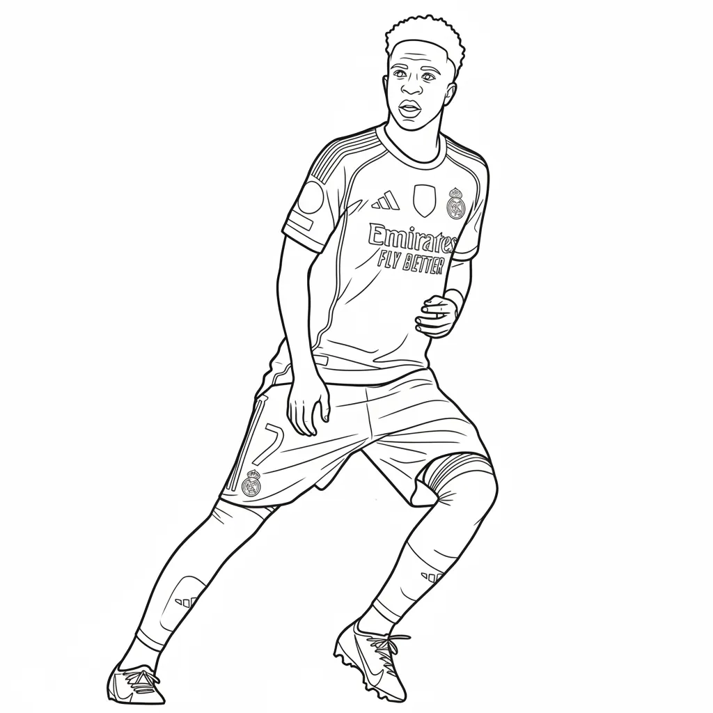 descargar Real Madrid 21 para colorear gratis