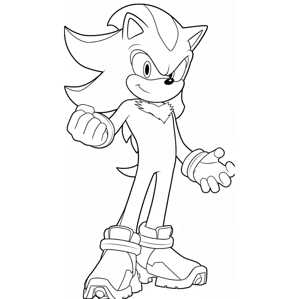 imprimir Shadow 2 para colorear para niño