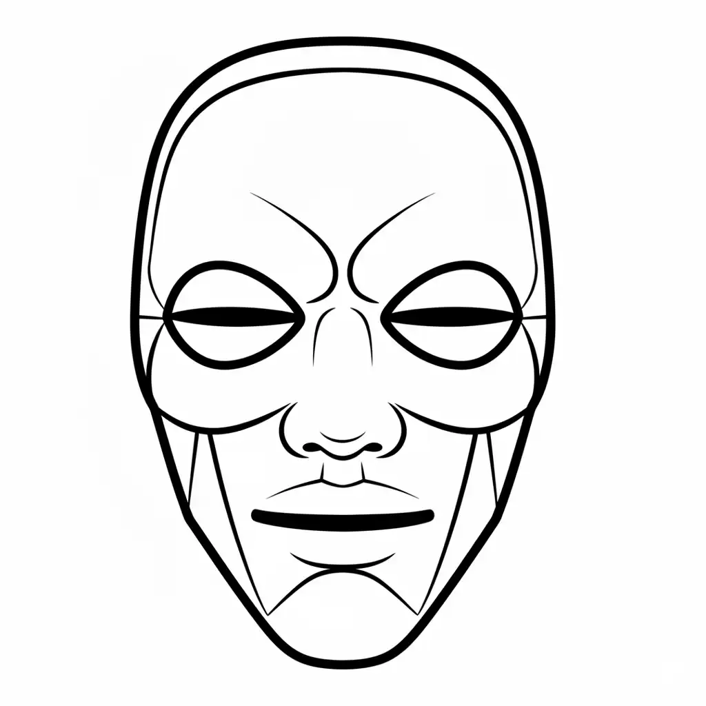 Squid Game para colorear para niño para imprimir