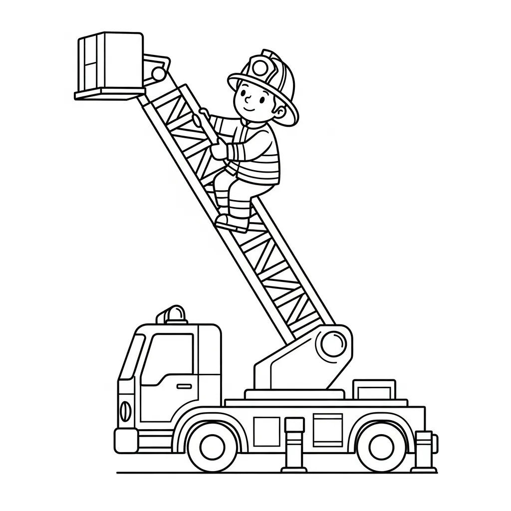 Bombero 13 Malvorlagen zum Herunterladen