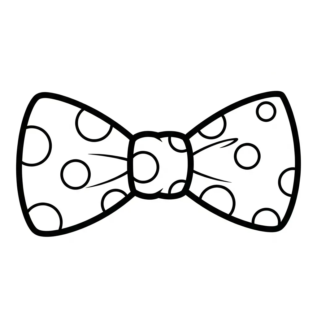 Corbata 20 para colorear para imprimir para niño de 2 años