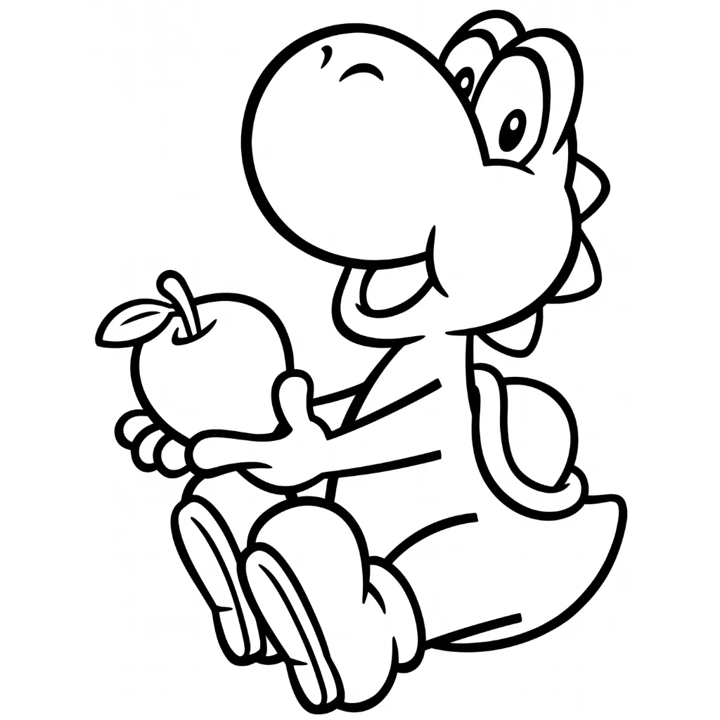 Yoshi 18 to color online