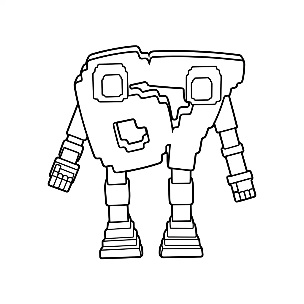 67 Brainrot Coloring pages to print (PDF)