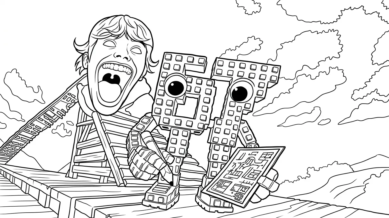 Download 67 Brainrot Free coloring pages