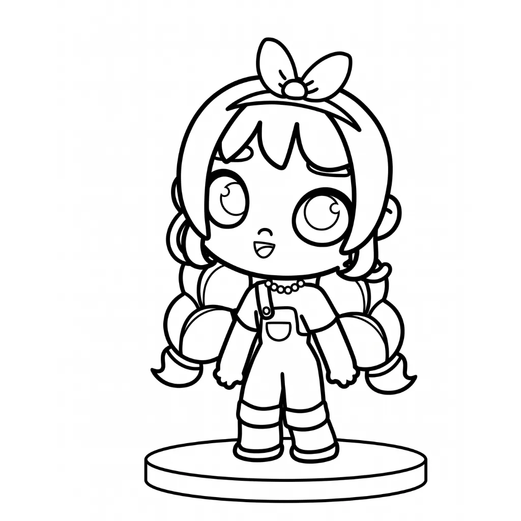 imagen de Avatar World 24 para colorear para niño