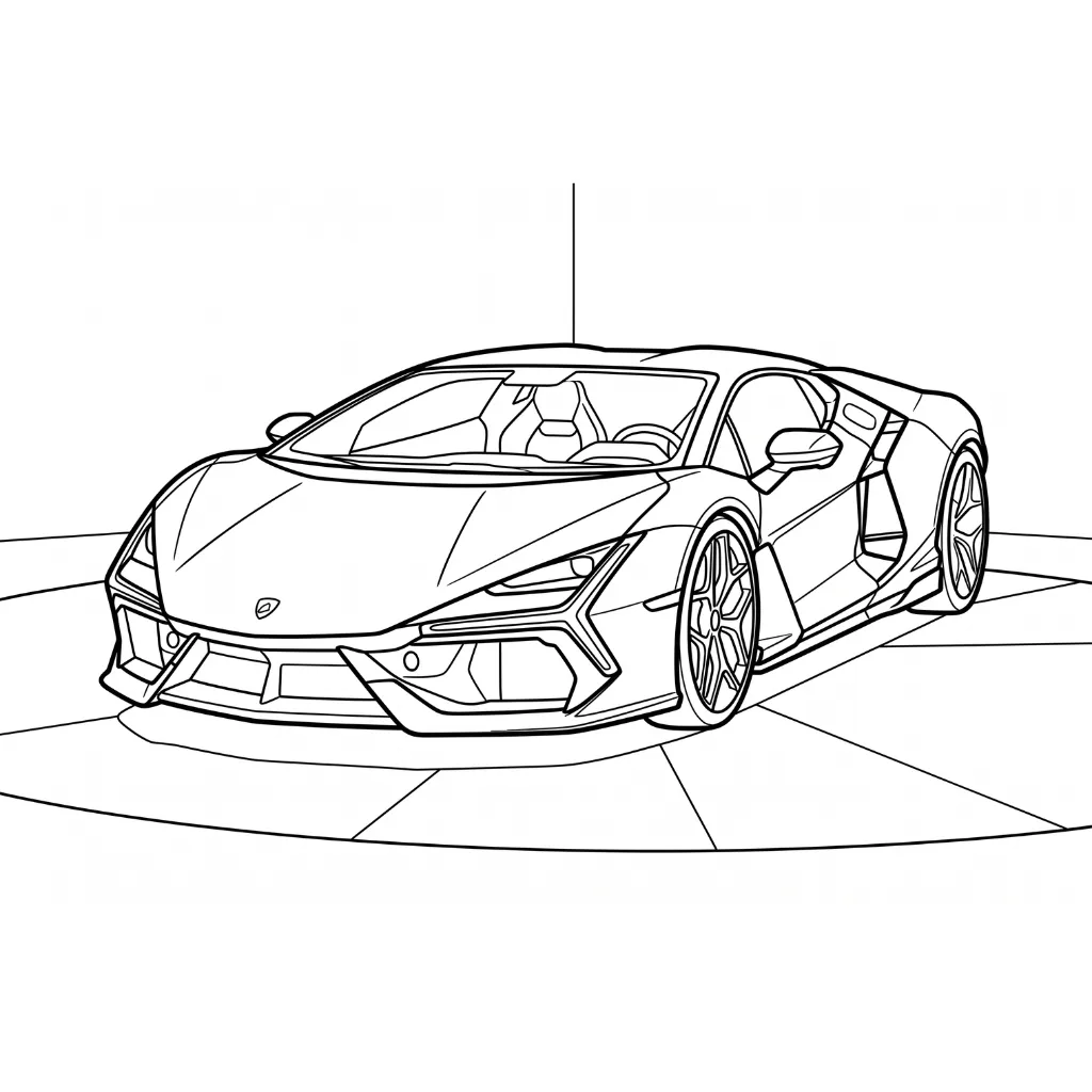 Carros 12 de niño para colorear para imprimir