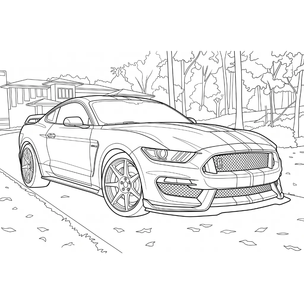 Carros 7 para colorear para niño