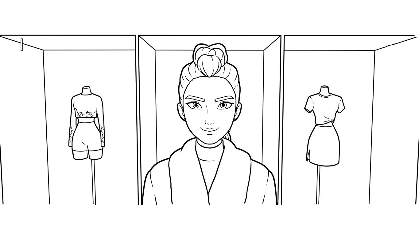 KPop Demon Hunters Para Colorear para colorear gratis para imprimir