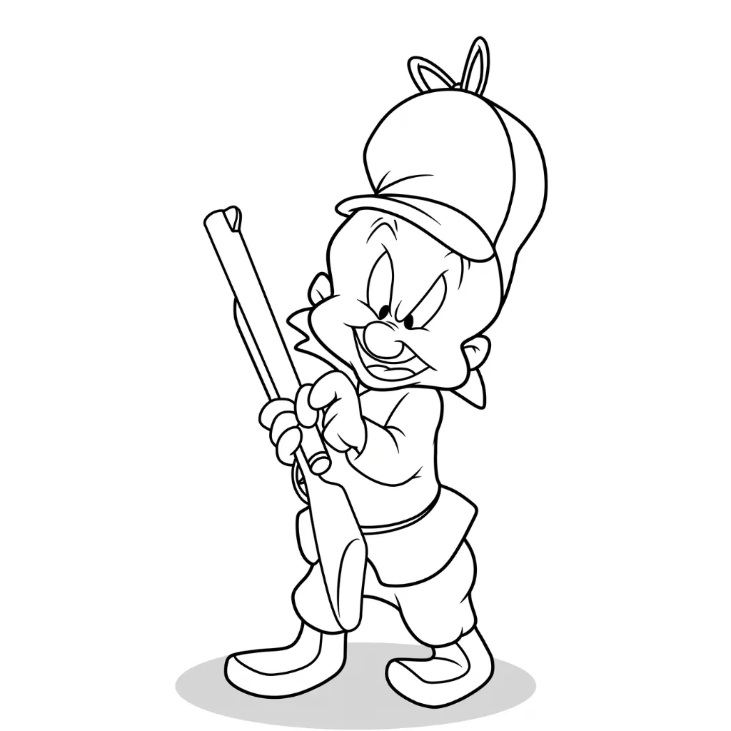Looney Tunes 18 para colorear para imprimir para niño de 10 años