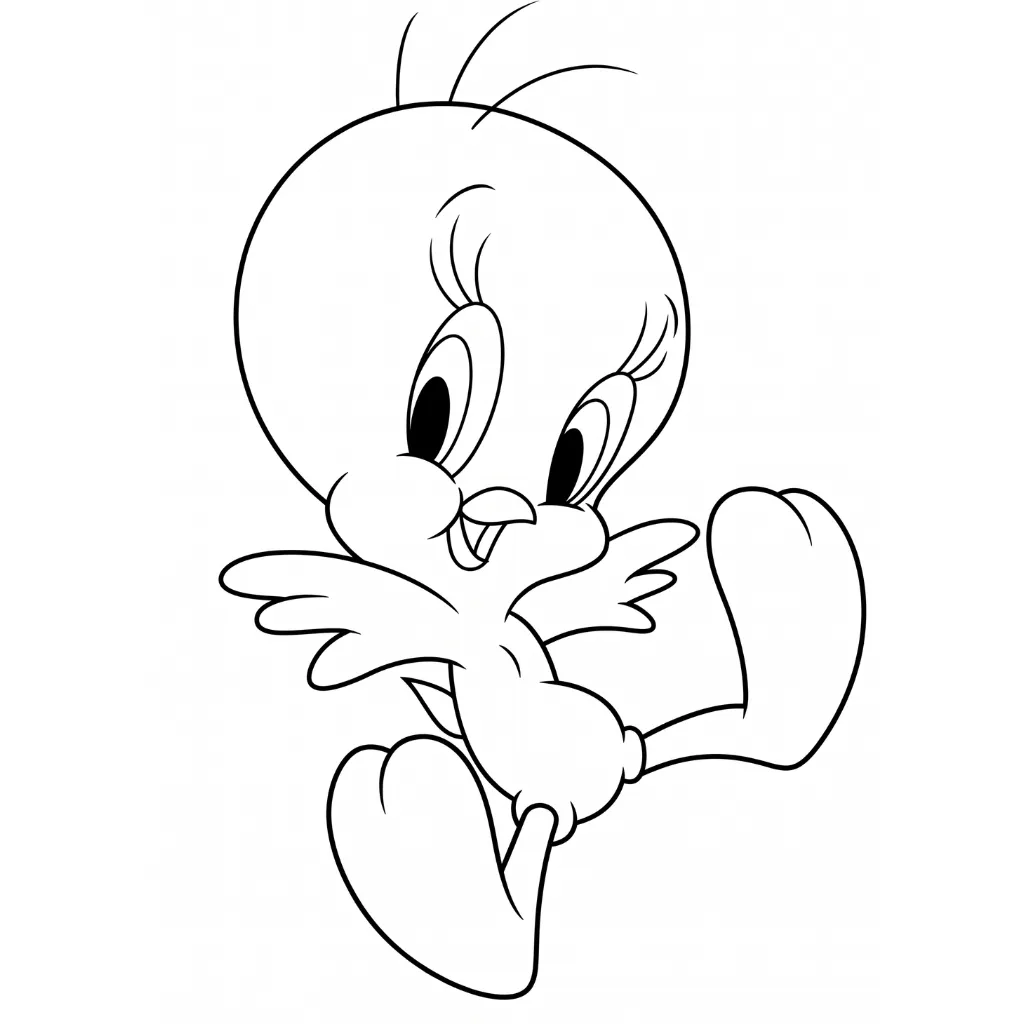 Looney Tunes 2 para colorear de para niños