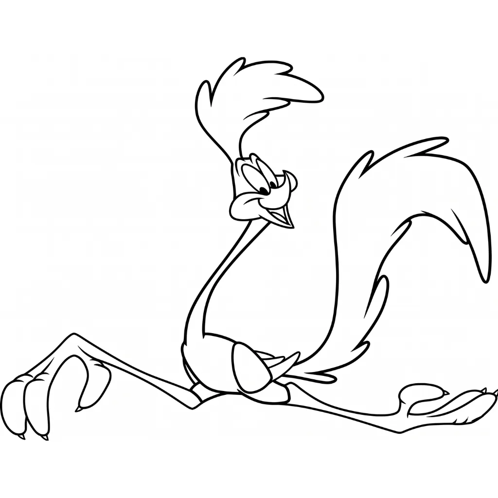 Looney Tunes 26 para colorear en línea para niño