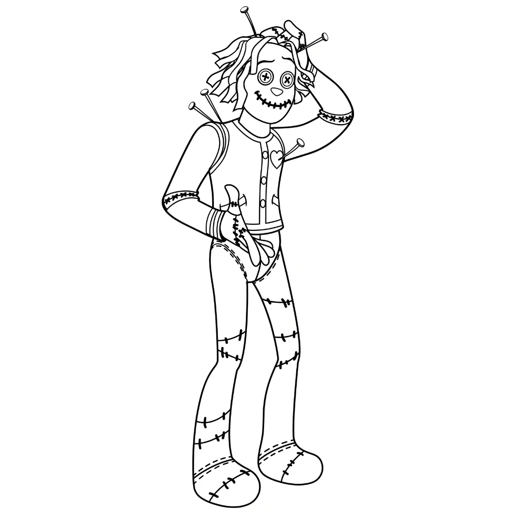 Monster High 6 coloring pages and drawings