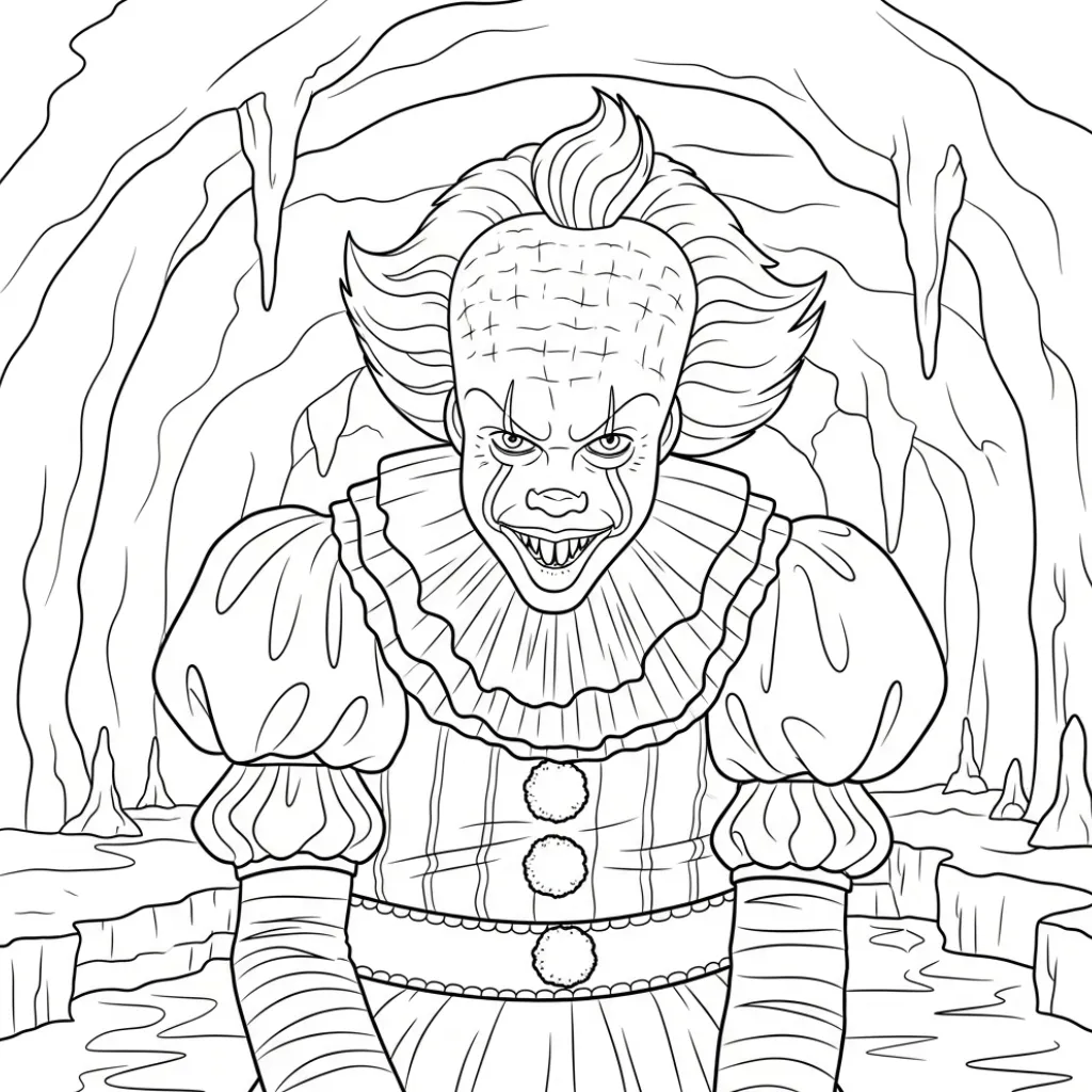 Pennywise 11 para colorear para imprimir