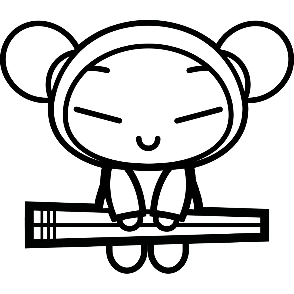 Pucca 18 para colorear en línea