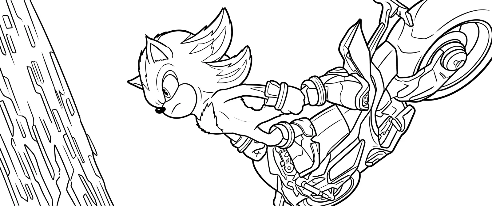 Sonic 3 Para Colorear para colorear para niño para imprimir gratis