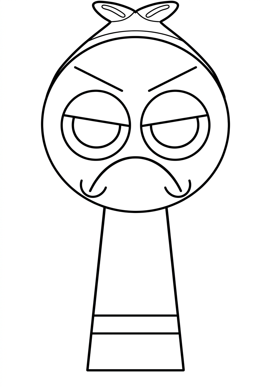 Sprunki Para Colorear para colorear para niño de 10 años