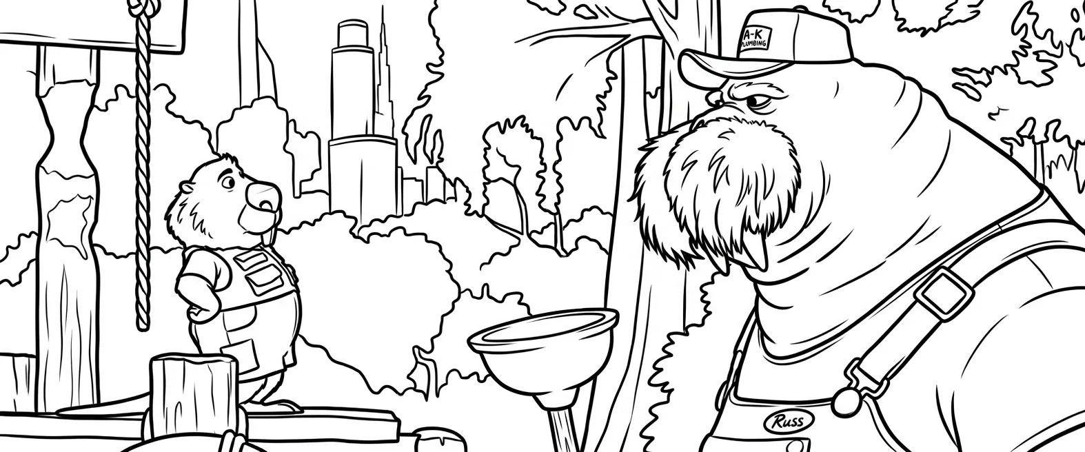 Zootopia 2 Para Colorear para colorear para niño de 5 años