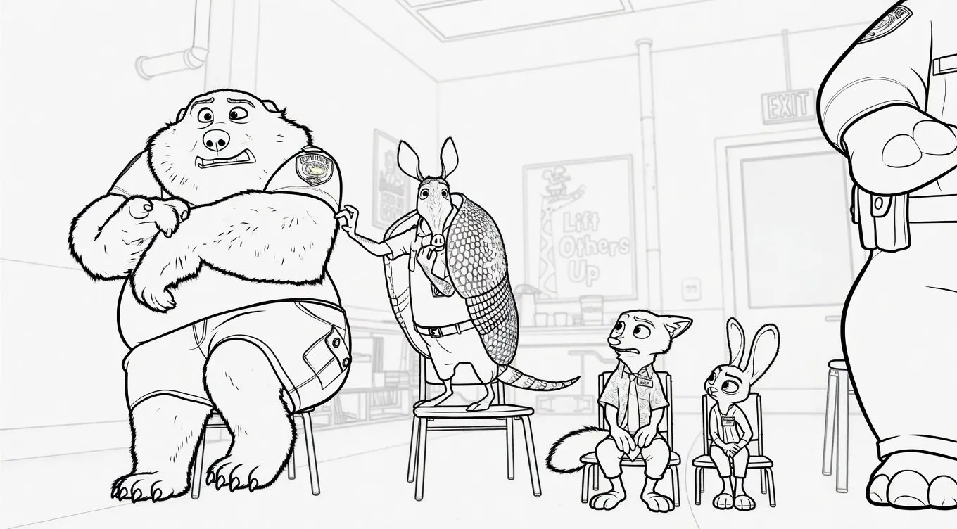 Zootopia 2 Para Colorear para colorear para imprimir