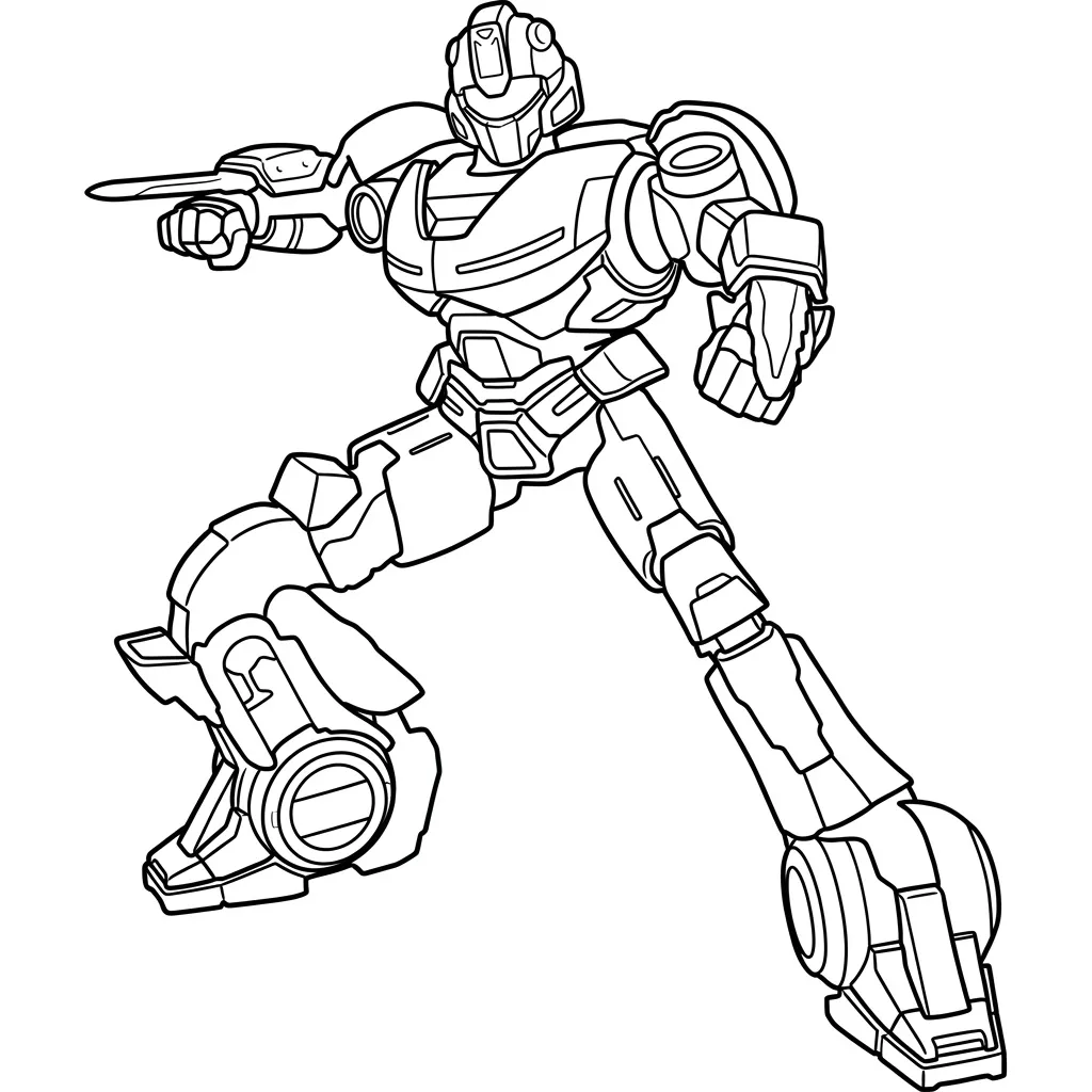 Bumblebee 26 para colorear para imprimir para niño de 3 años