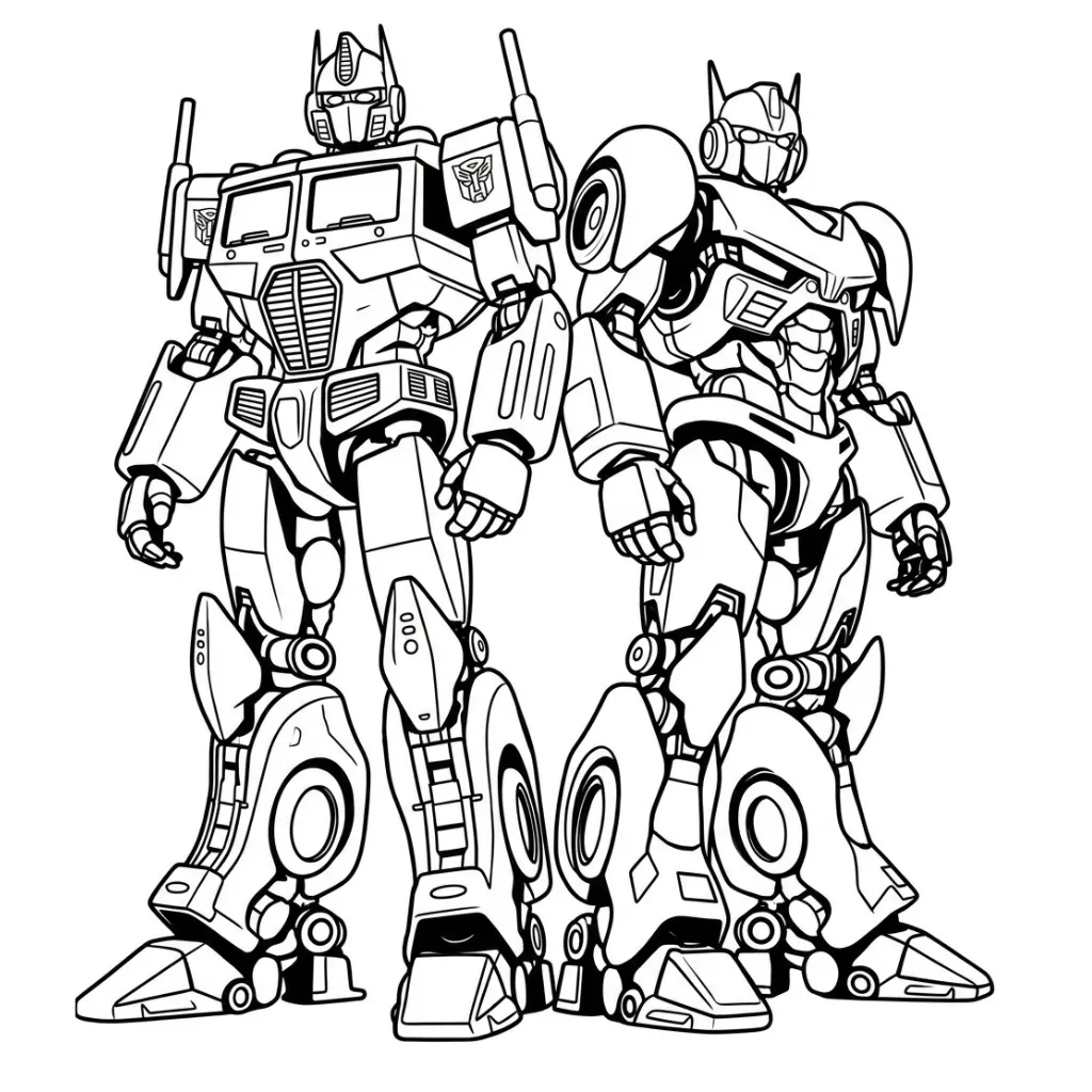 Bumblebee 7 para colorear para niño para imprimir