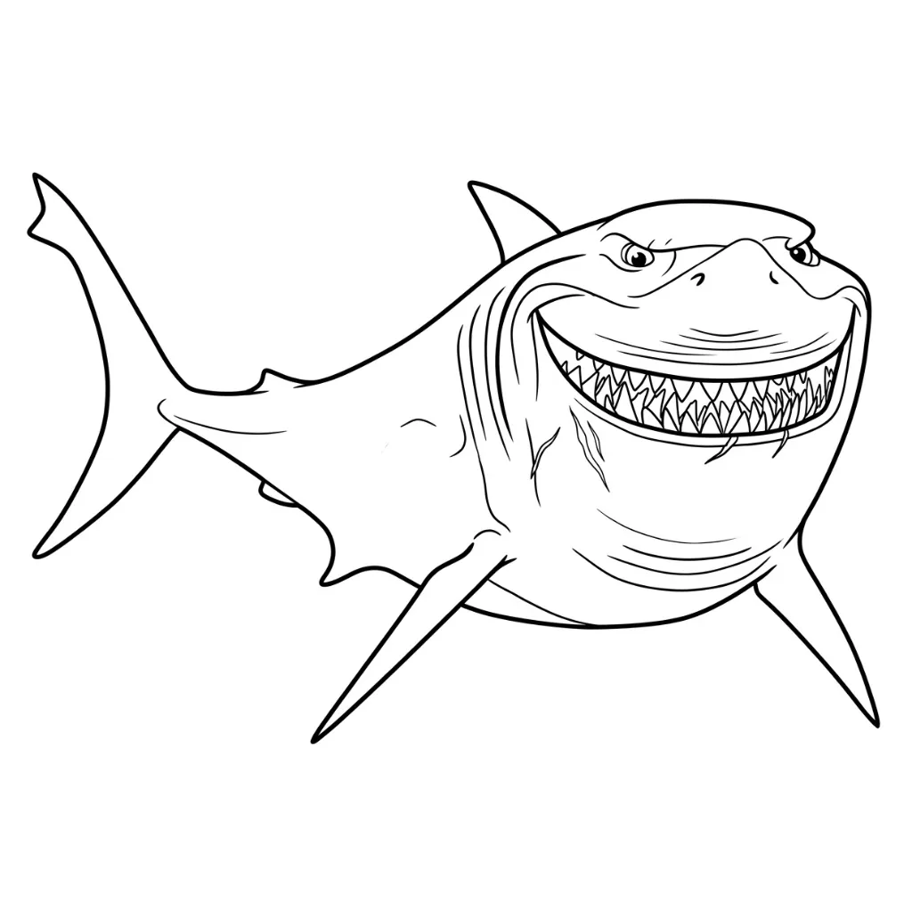 Buscando A Nemo 11 para colorear y recortar para imprimir