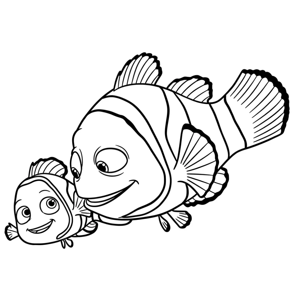 Buscando A Nemo 15 para colorear y dibujos