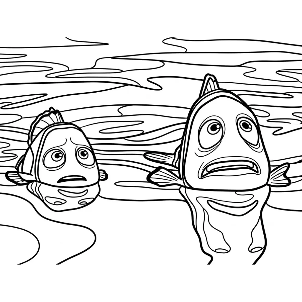 Buscando A Nemo 24 para colorear en línea