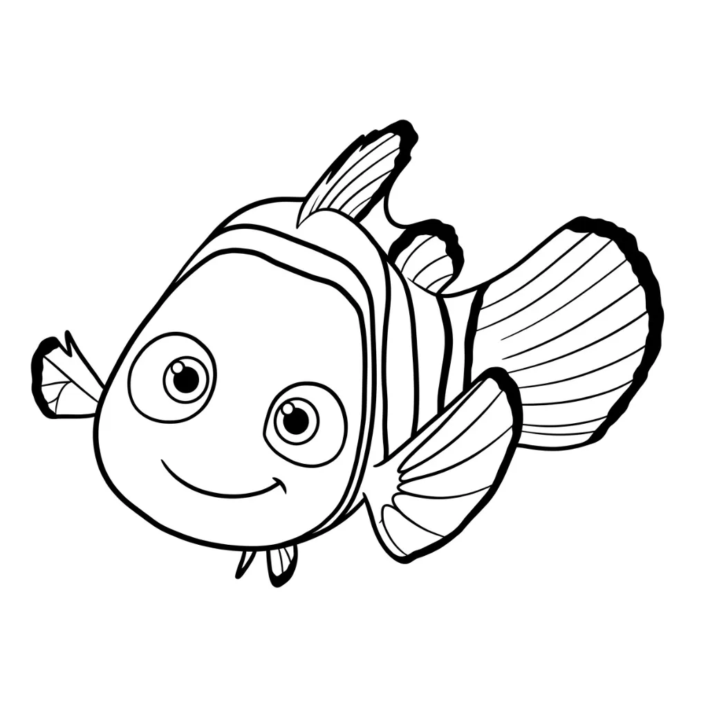 Buscando A Nemo 8 para colorear en línea para niño