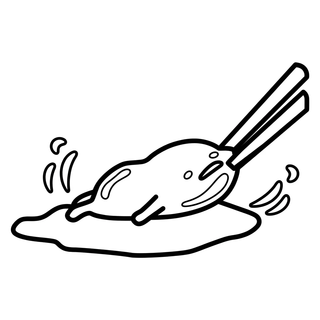 Print Gudetama 6 coloring pages for free