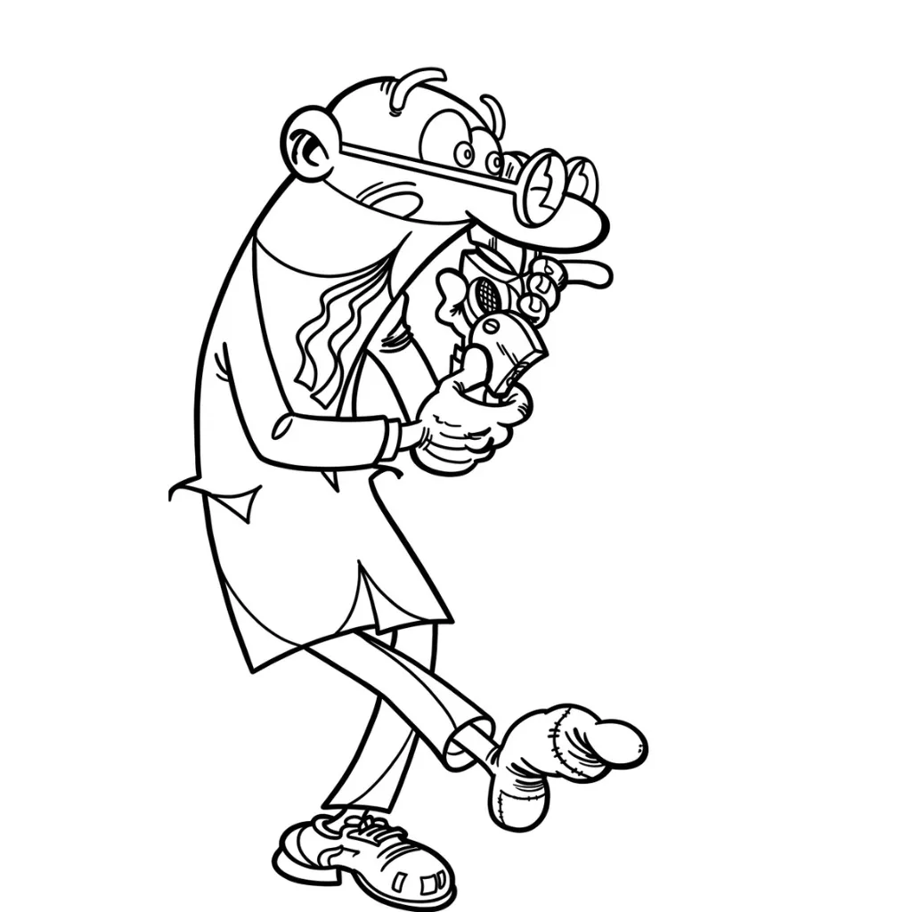 Mortadelo y Filemón 10 para colorear y recortar