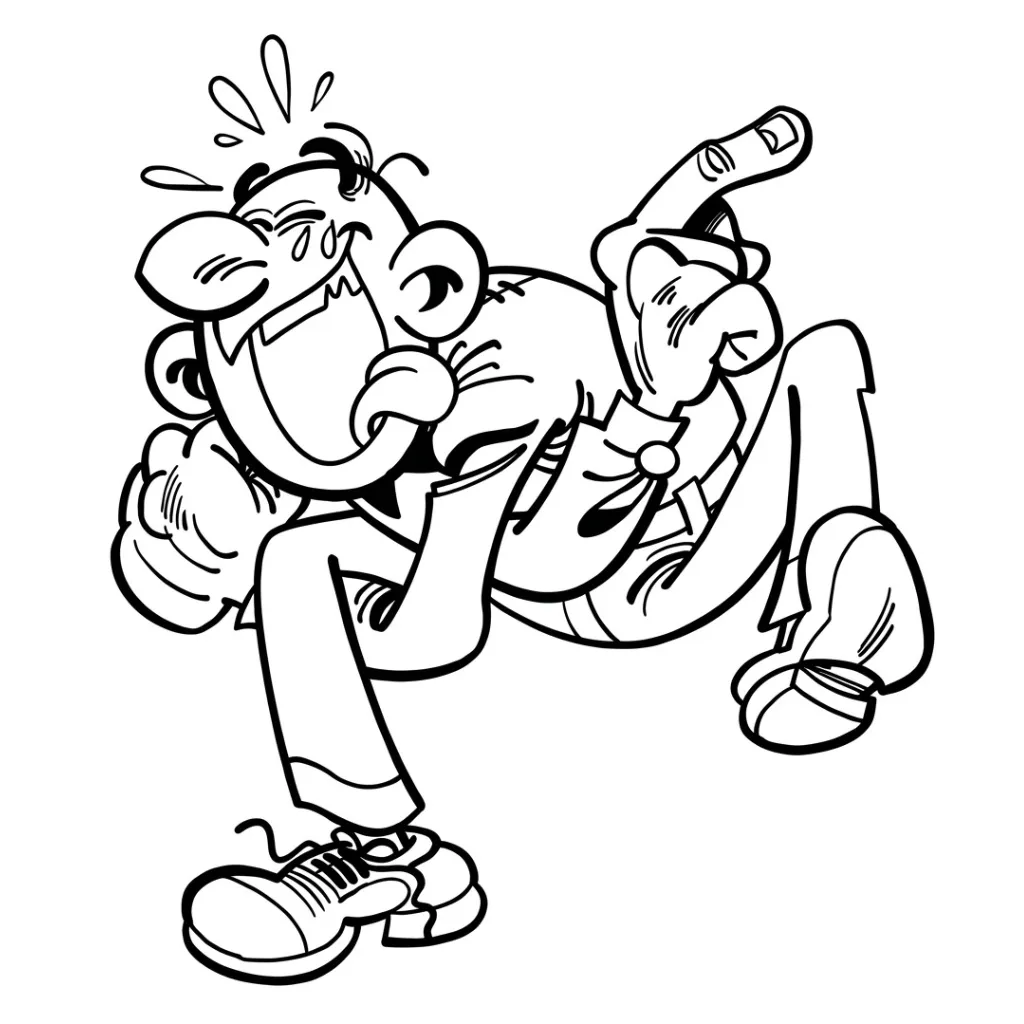 Mortadelo y Filemón 12 para colorear de para niños