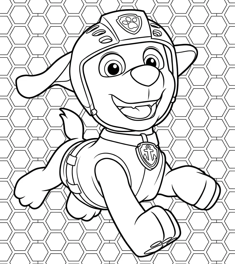 Paw Patrol para colorear para colorear y dibujos