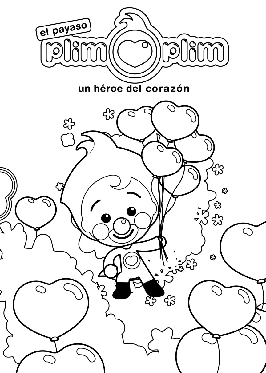 Plim Plim Para Colorear para colorear gratis para imprimir