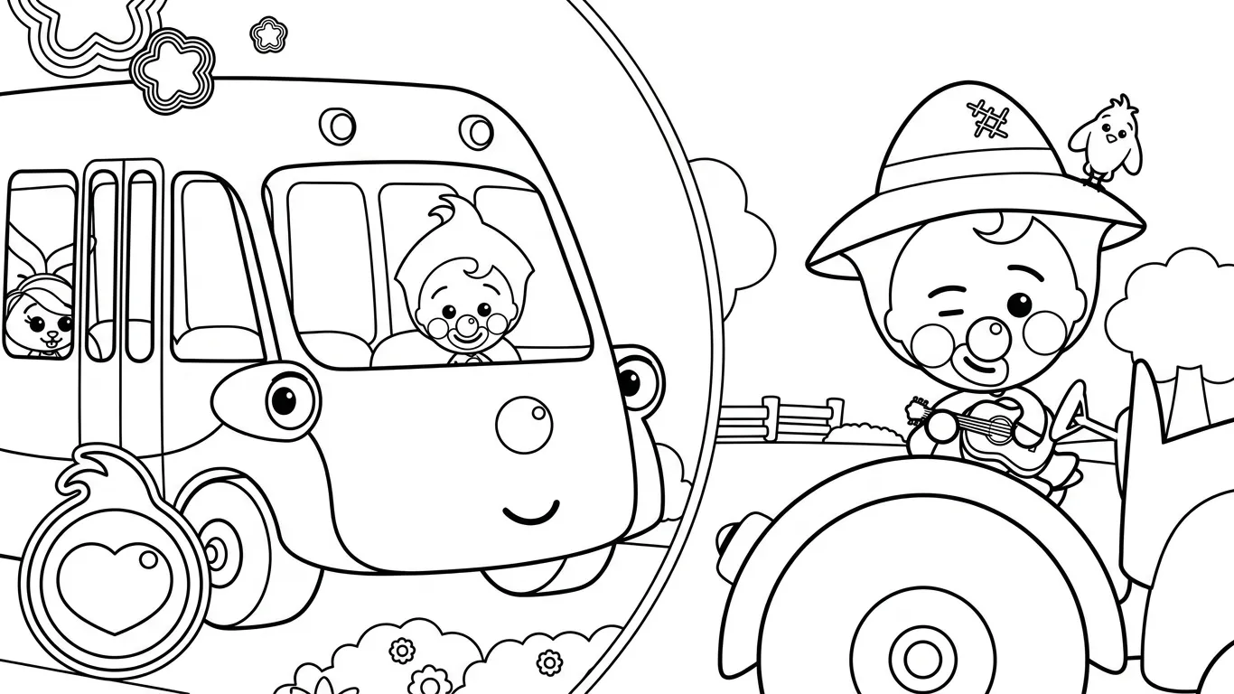 Plim Plim Para Colorear para colorear para niño de 10 años