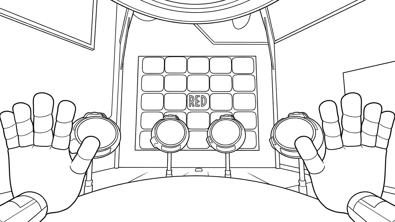 picture of Poppy Playtime Coloring pages for kids