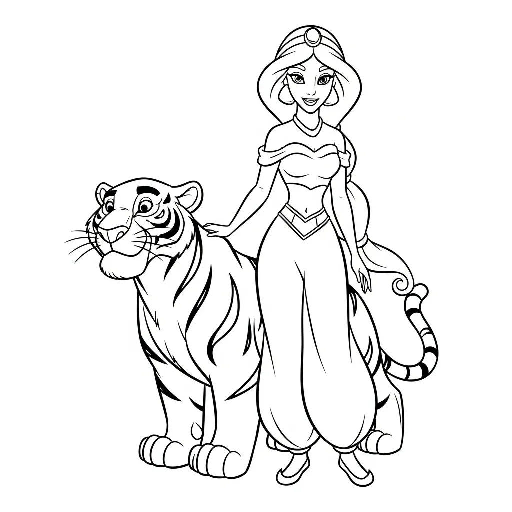 Princesas Disney Para Colorear para colorear para imprimir para niño de 9 años