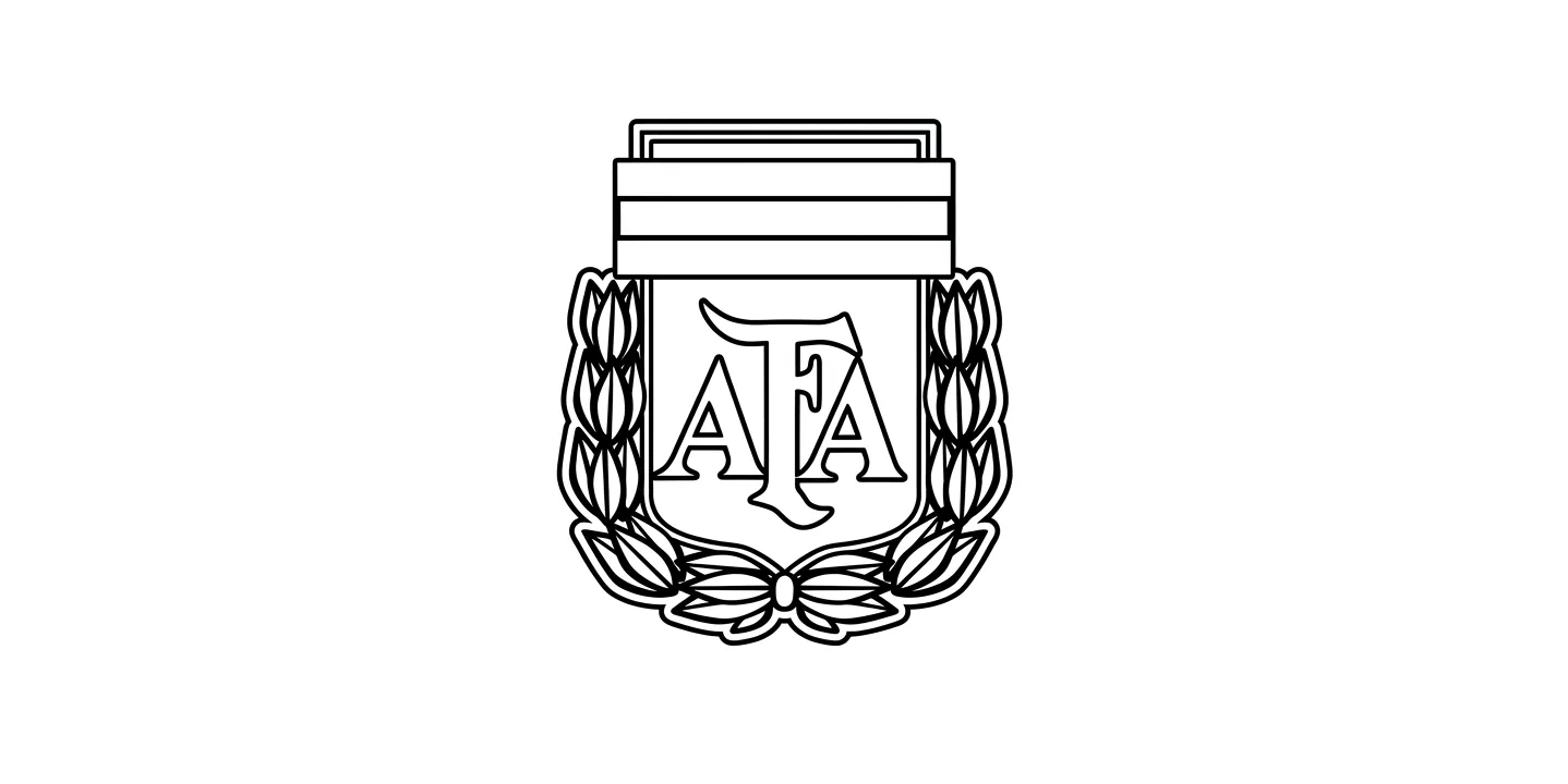Selección De Fútbol De Argentina – Copa Mundial 2026 Para Colorear para colorear gratis para imprimir 1