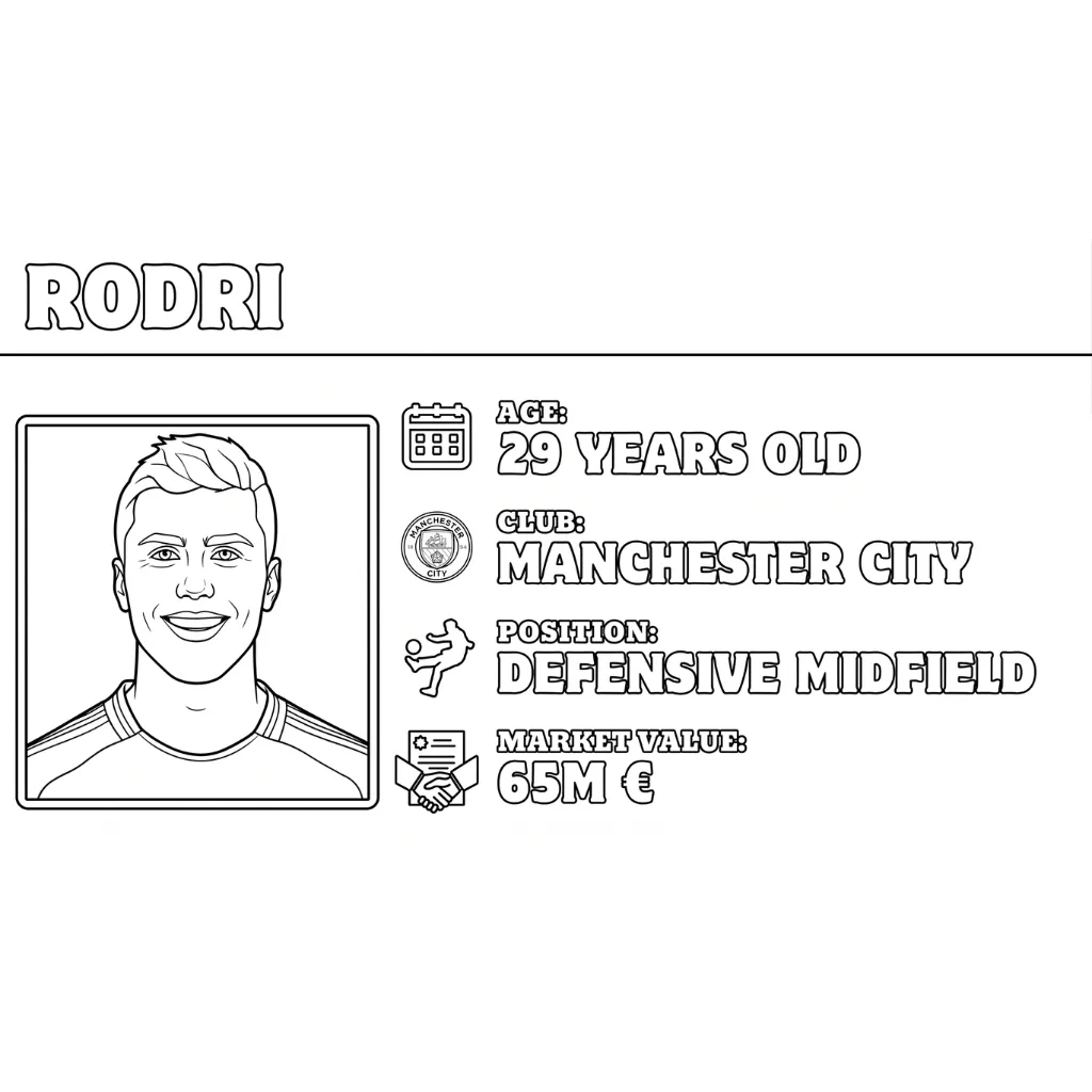 Selección De Fútbol De España – Copa Mundial 2026 15 para colorear para imprimir kawaii