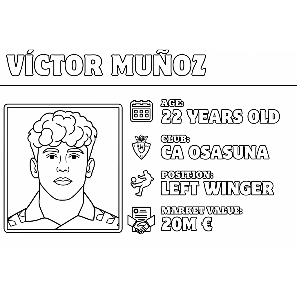 Selección De Fútbol De España – Copa Mundial 2026 16 para colorear y recortar para imprimir