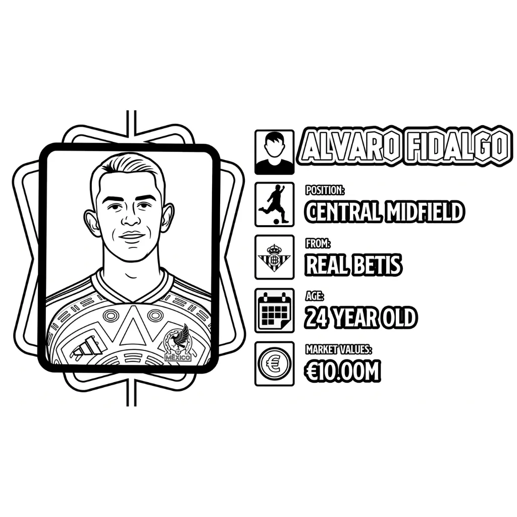 imprimir Selección De Fútbol De México – Copa Mundial 2026 24 para colorear para niño
