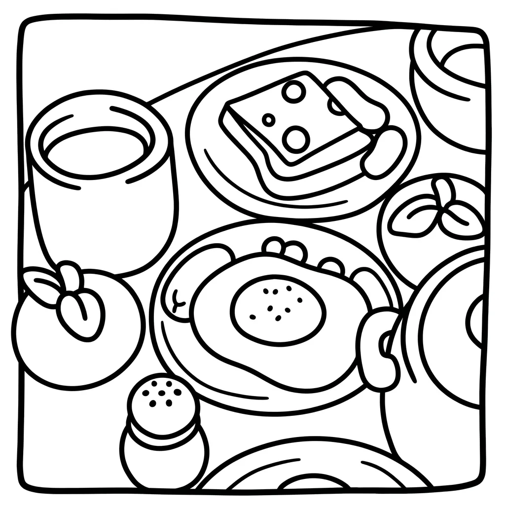 Cozy Corner 20 para colorear y recortar