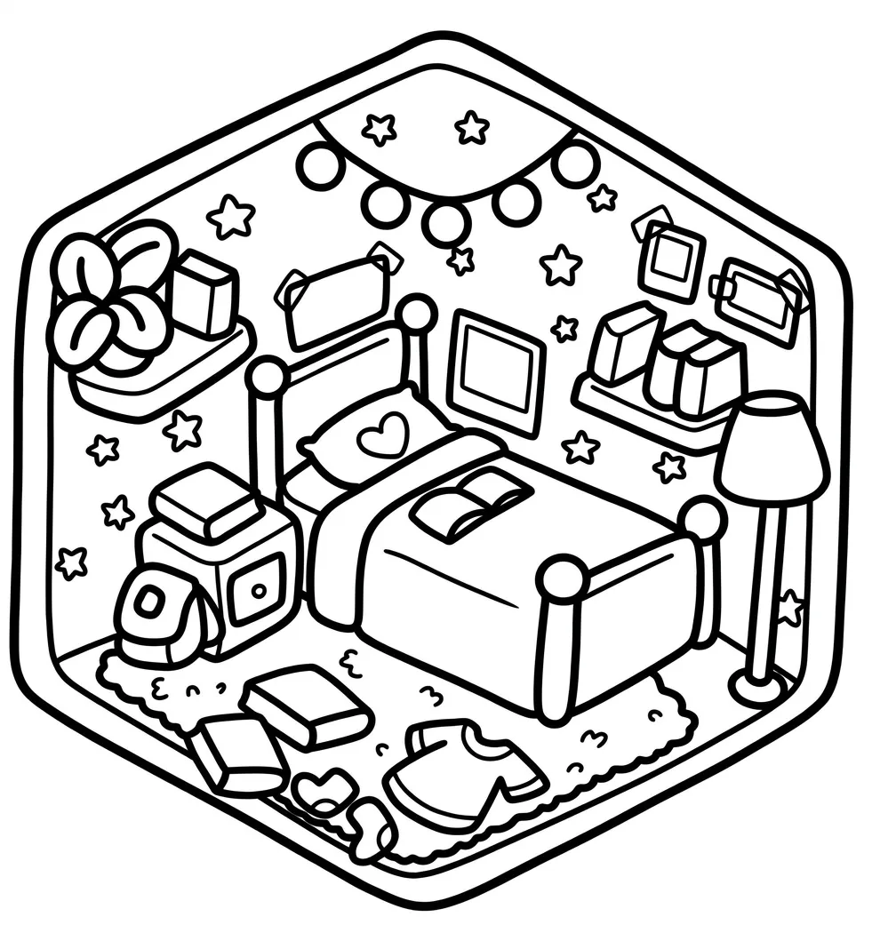 imprimir Cozy Corner 23 para colorear
