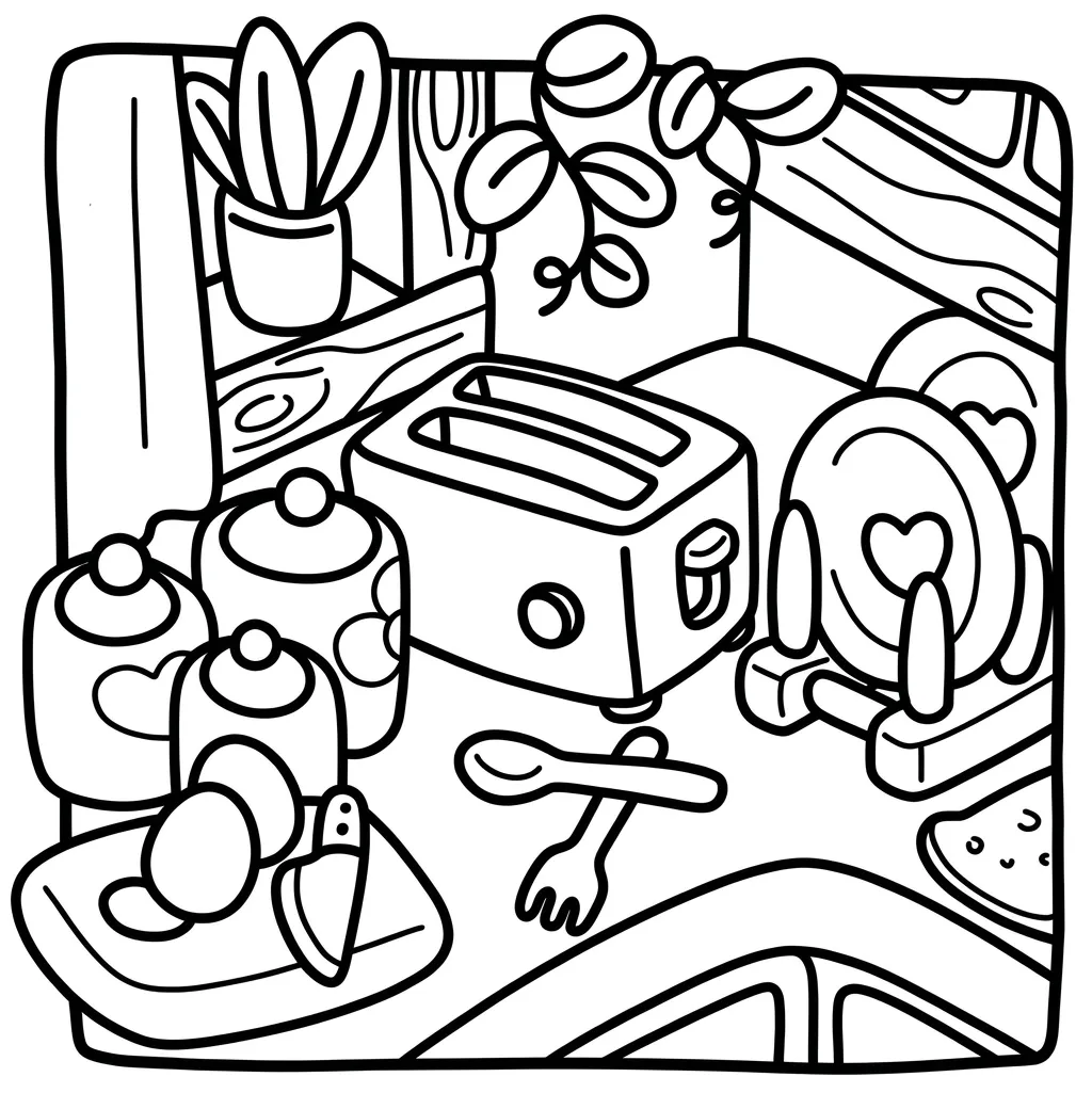 Cozy Corner 24 para colorear para imprimir para niño de 9 años