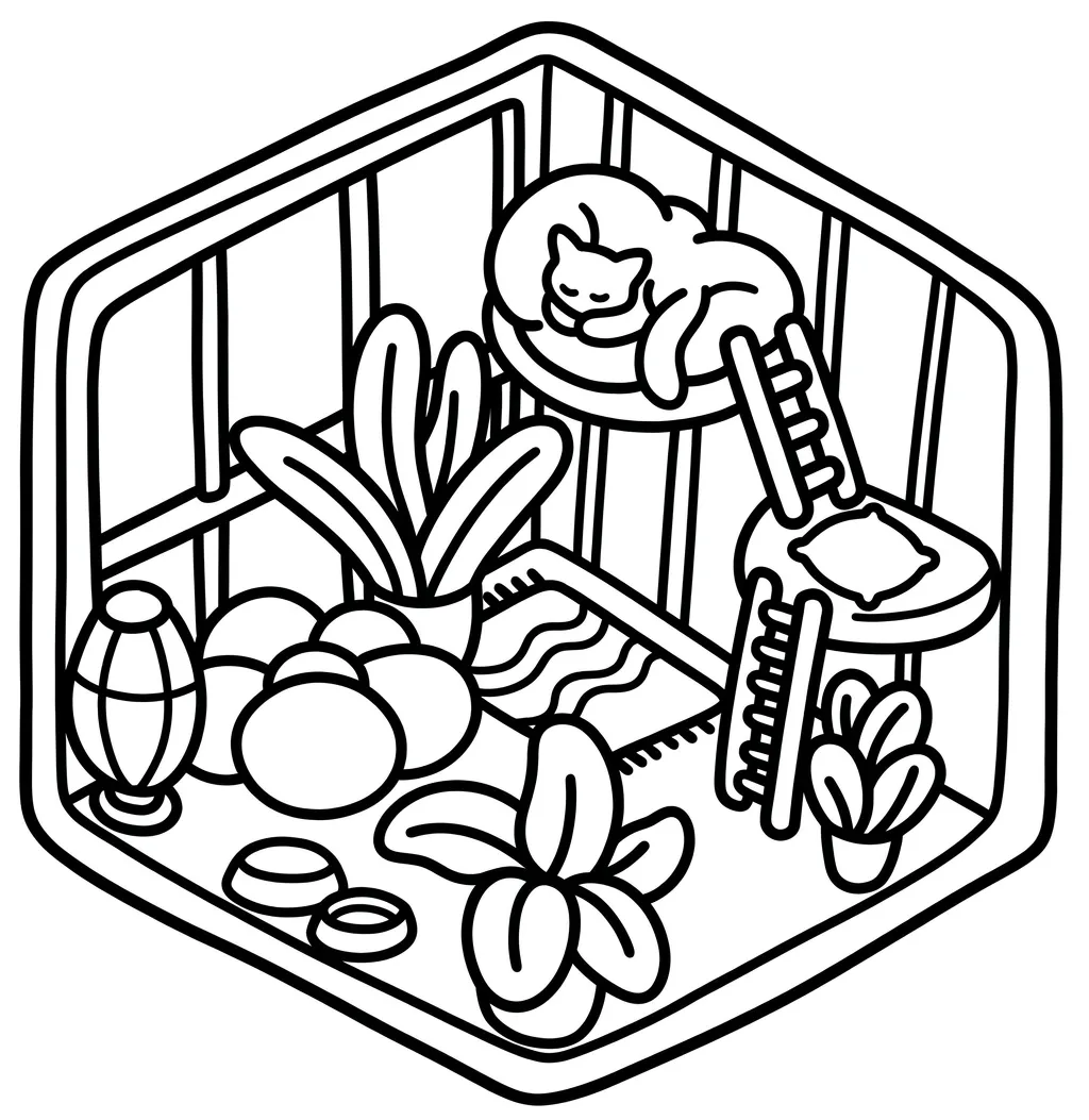 Cozy Corner 25 para colorear para imprimir pdf